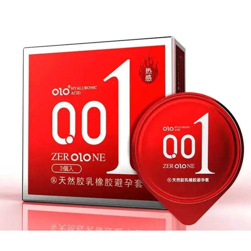 Презервативи OLO 001 RED (3 штуки) Презервативи OLO 001 RED (3 штуки)