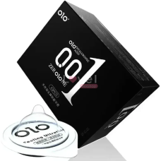 Презервативи ультратонкі OLO 0.01 Feeling Ultrathin Black (3шт.)