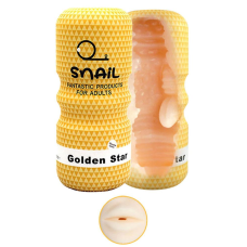 Багаторазовий реалістичний чоловічий мастурбатор Snail Cup (Oral)